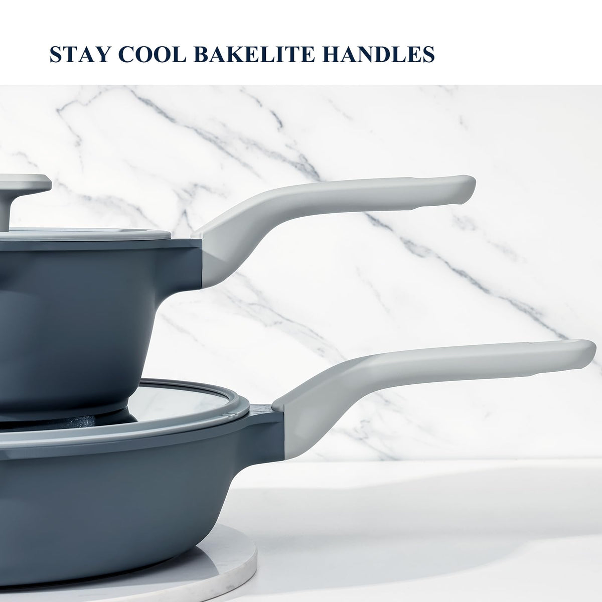 PRICUSIS high sides minimize evaporation while cooking small batches.