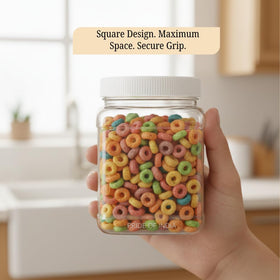 Pride Of India dry goods storage image highlights clear visibility for quick identification