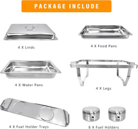 PRIJESSE versatile buffet warmers suitable for various entertaining occasions