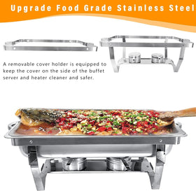 PRIJESSE chafing fuel holder included for safe warming during service