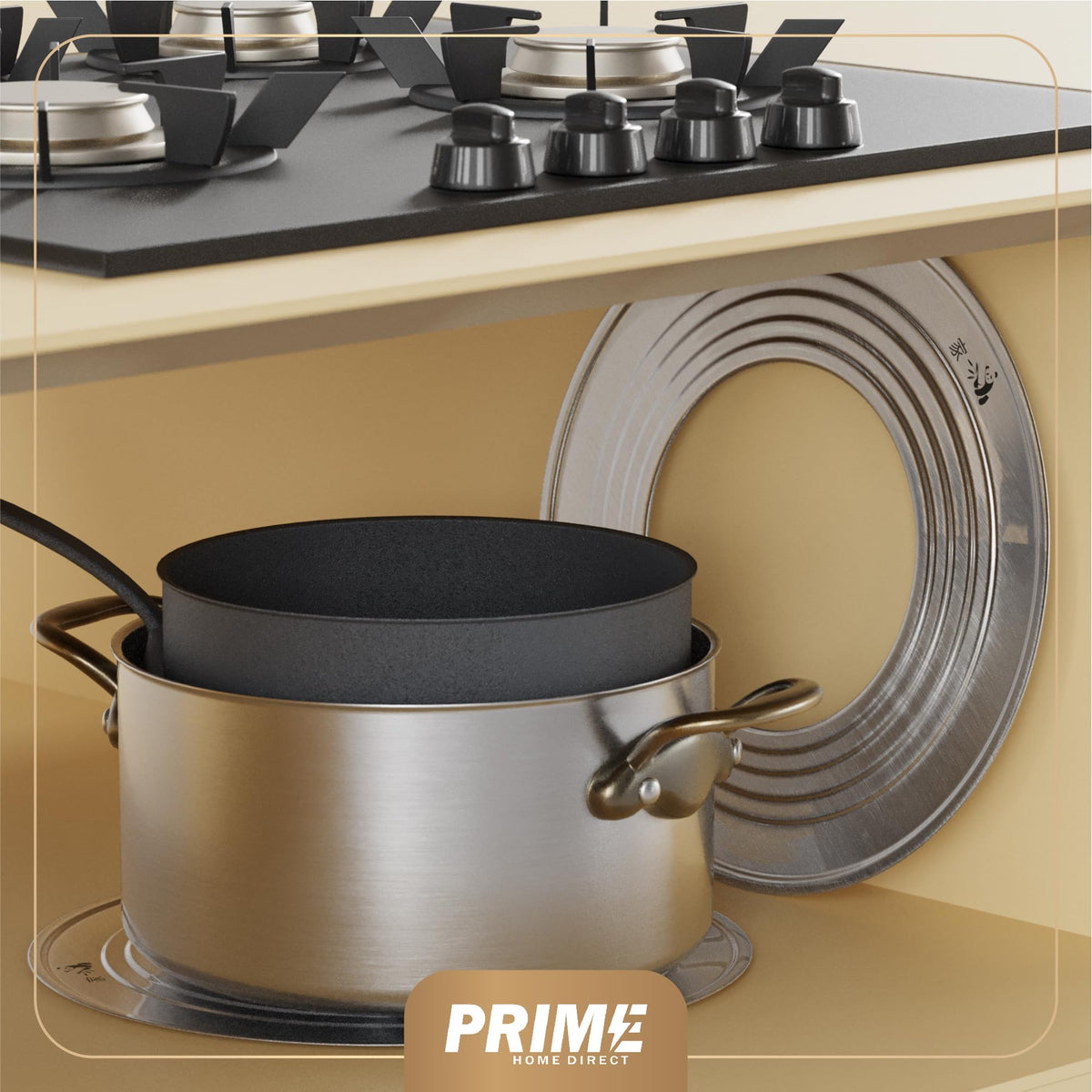 Prime Home Direct steamer ring dishwasher-safe, quick cleanup after steaming sessions.
