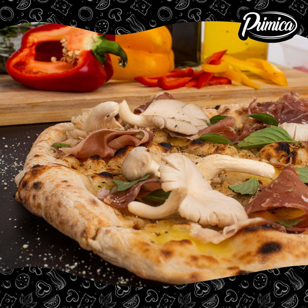 Primica Pizza Steel XL: easy cleaning for quick, repeated use.