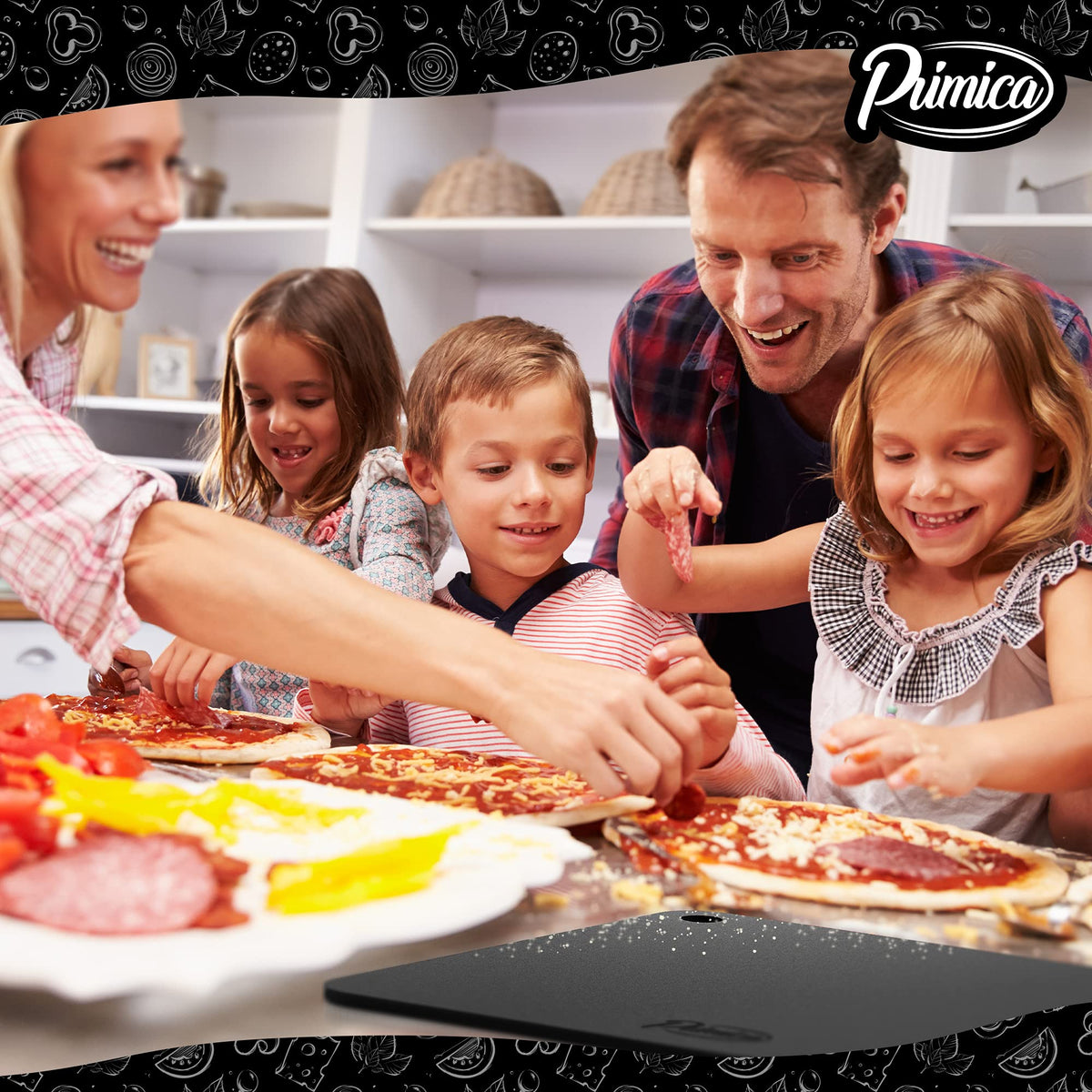 Primica Pizza Steel XL: professional-grade steel built to last.