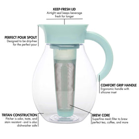 Primula soft-touch handle offering comfortable, stable pouring.
