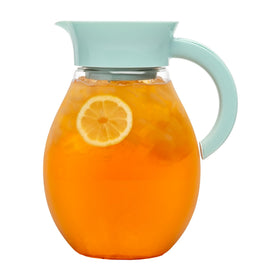 Primula Big Iced Tea Maker pitcher with easy pour spout for mess-free serving.