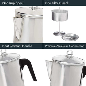 Primula Today lip-spout design enables smooth pouring and aroma.
