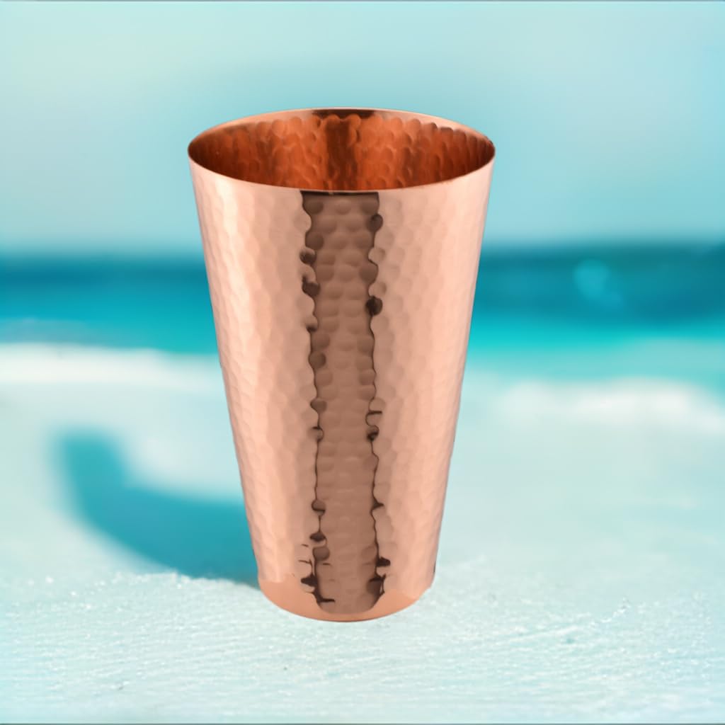 Prince of Scots highball style copper tumbler ideal for lemonade and iced beverages