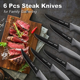 PrinChef kitchen scissors included for versatile cutting tasks.
