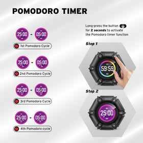 Customization panel demonstrating M and S adjustments for personal pacing