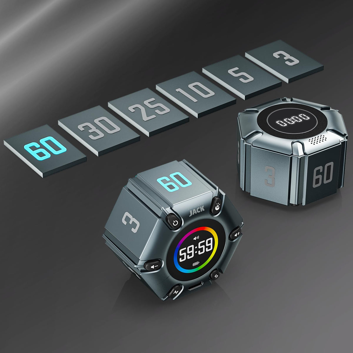 Printers Jack timer custom countdown for precise timing needs.