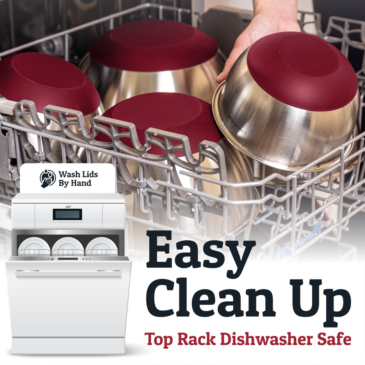 Priority Chef BPA-free tight lids preserve freshness with airtight seal