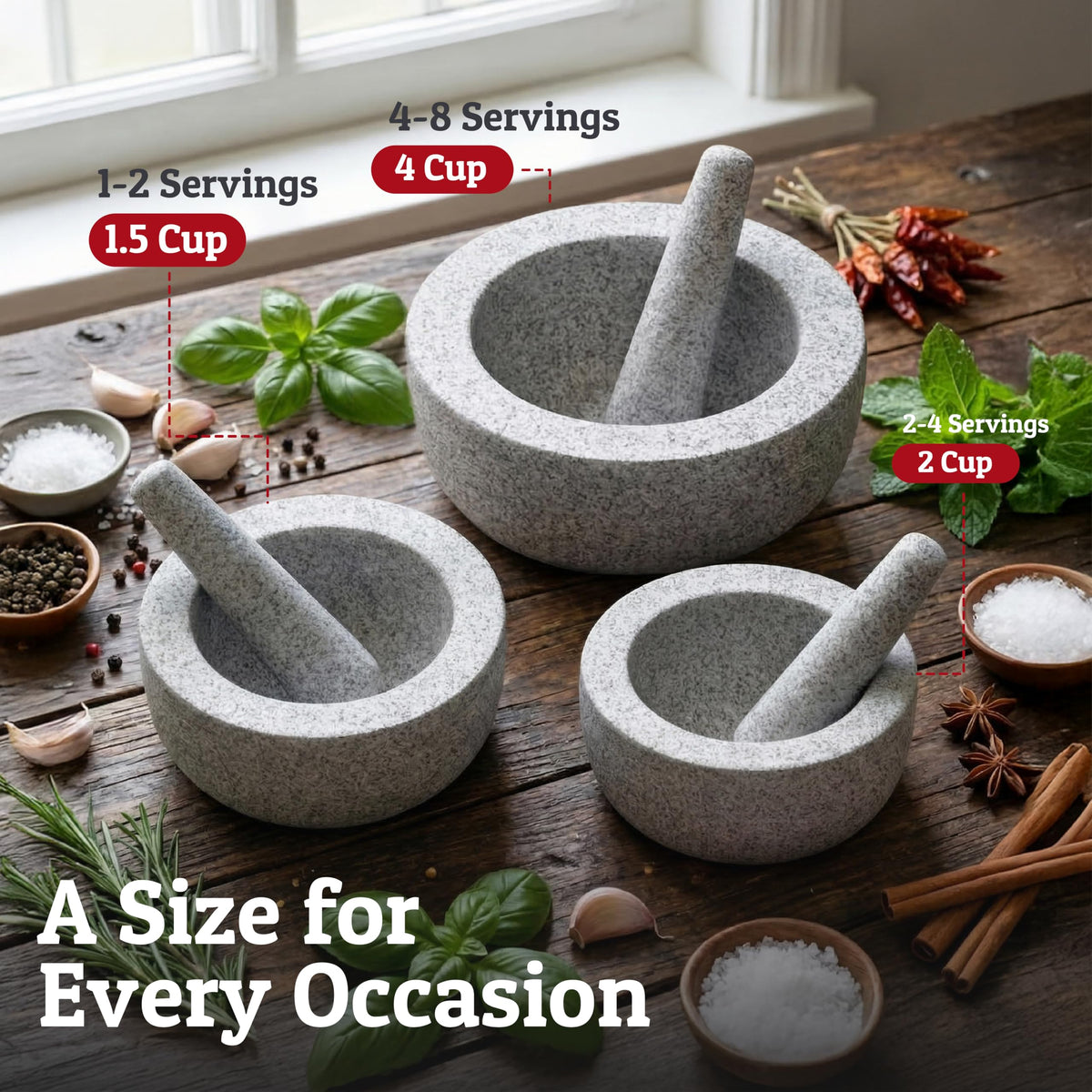 Priority Chef easy-clean surface designed for quick maintenance after use.