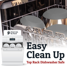 Priority Chef tight-fitting BPA-free lids keep ingredients fresh.