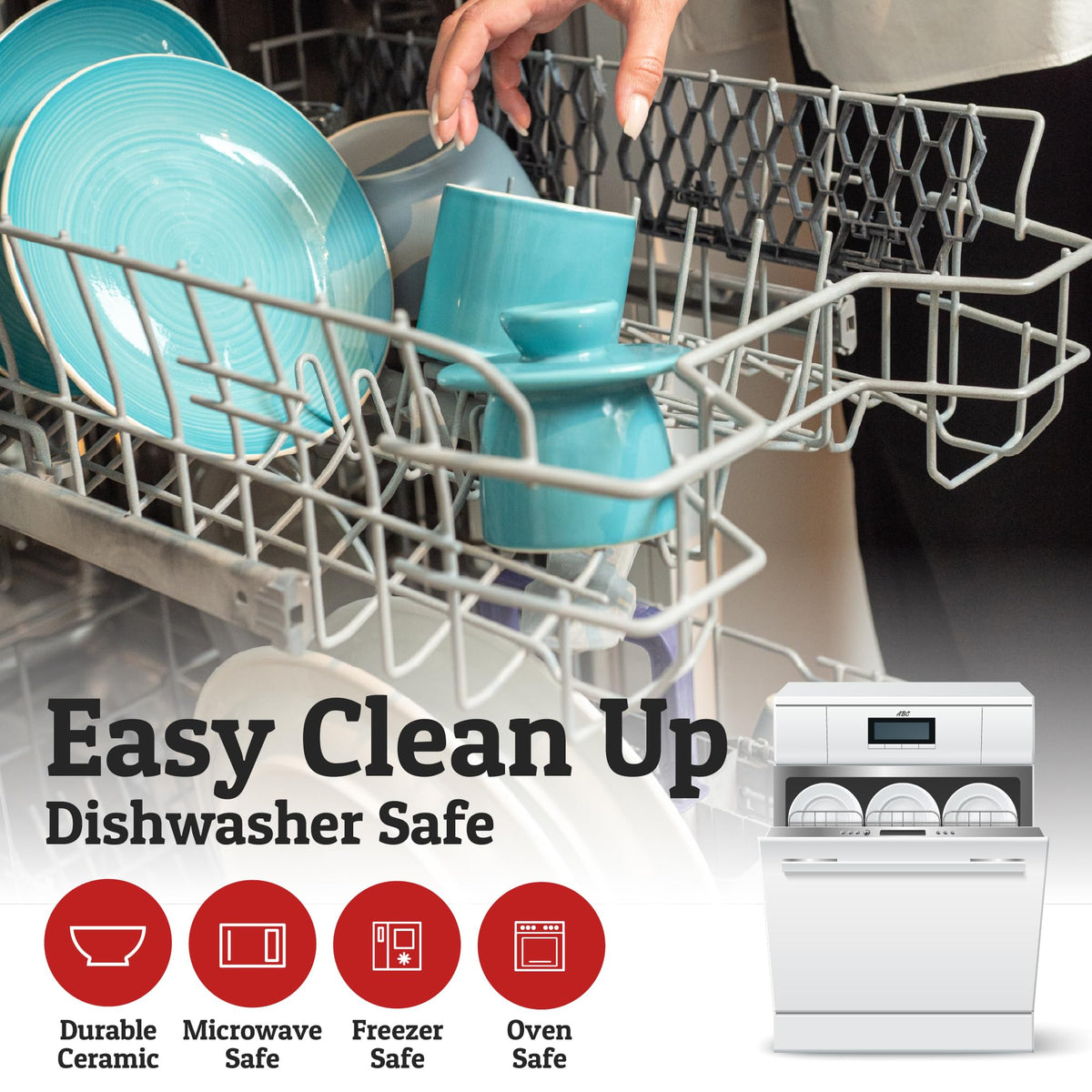 Priority Chef easy setup guide explains how to use the water seal.