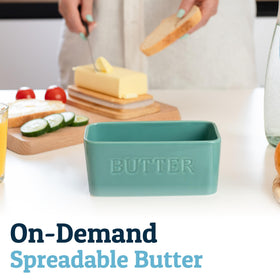 Priority Chef versatile dish stores spices or cream cheese for easy access.