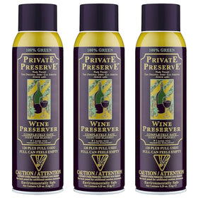 Private Preserve bottle-spray-action demonstrates oxygen removal for wine freshness