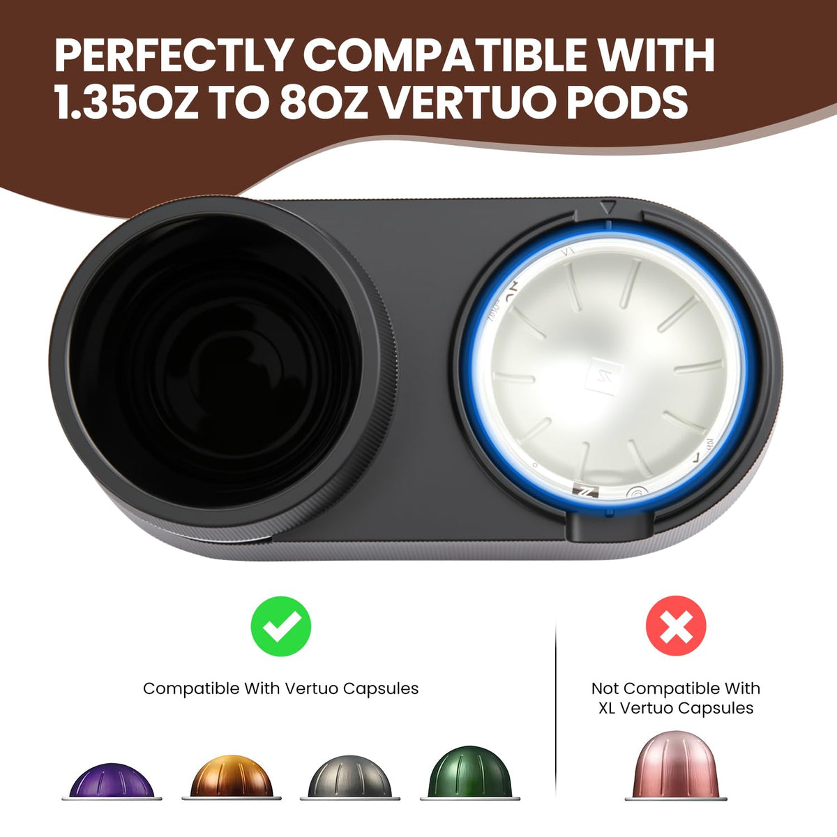 Pro Mael foil cutter and sealer ensuring tight, mess-free capsule seals.