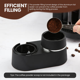 Pro Mael Vertuo pod edge trimming tool for neat, tidy edges.