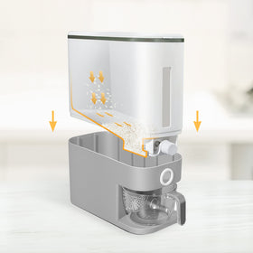 Proarea one-touch dispensing feature for quick daily use.