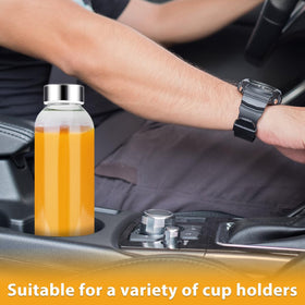 PROBTTL pack of 6 glass bottles for home, work, and travel.