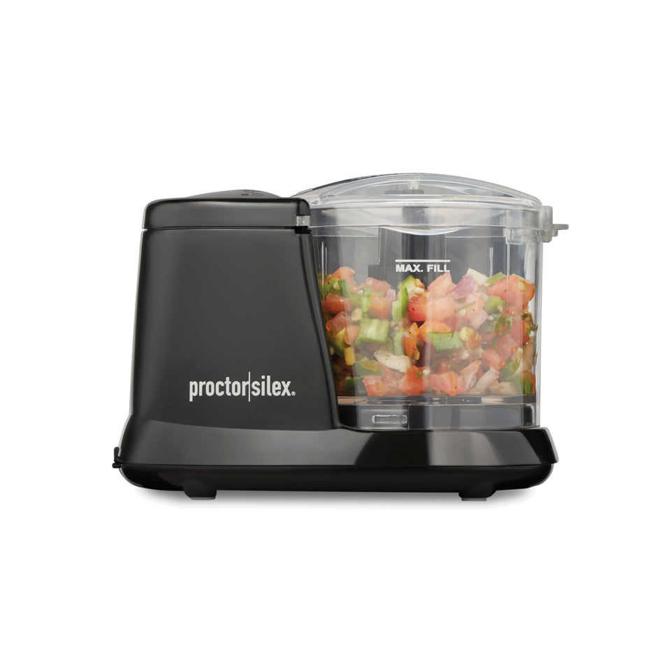 Proctor Silex 1.5 Cup Chopper onion dice for quick sauces and toppings