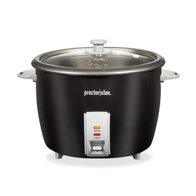Proctor Silex 30-cup rice cooker steamer with large capacity for family meals