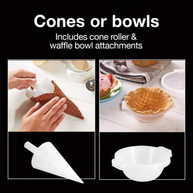 Proctor Silex cone-bowl maker enables quick at-home cones and bowls