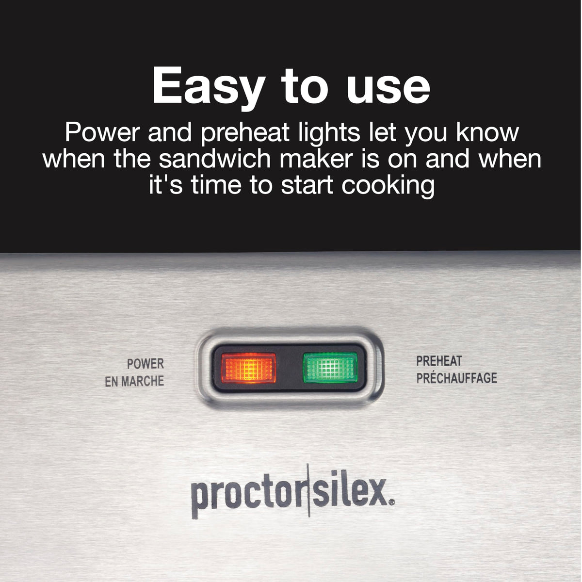 Proctor Silex Deluxe ceramic nonstick plates wipe-clean after cooking