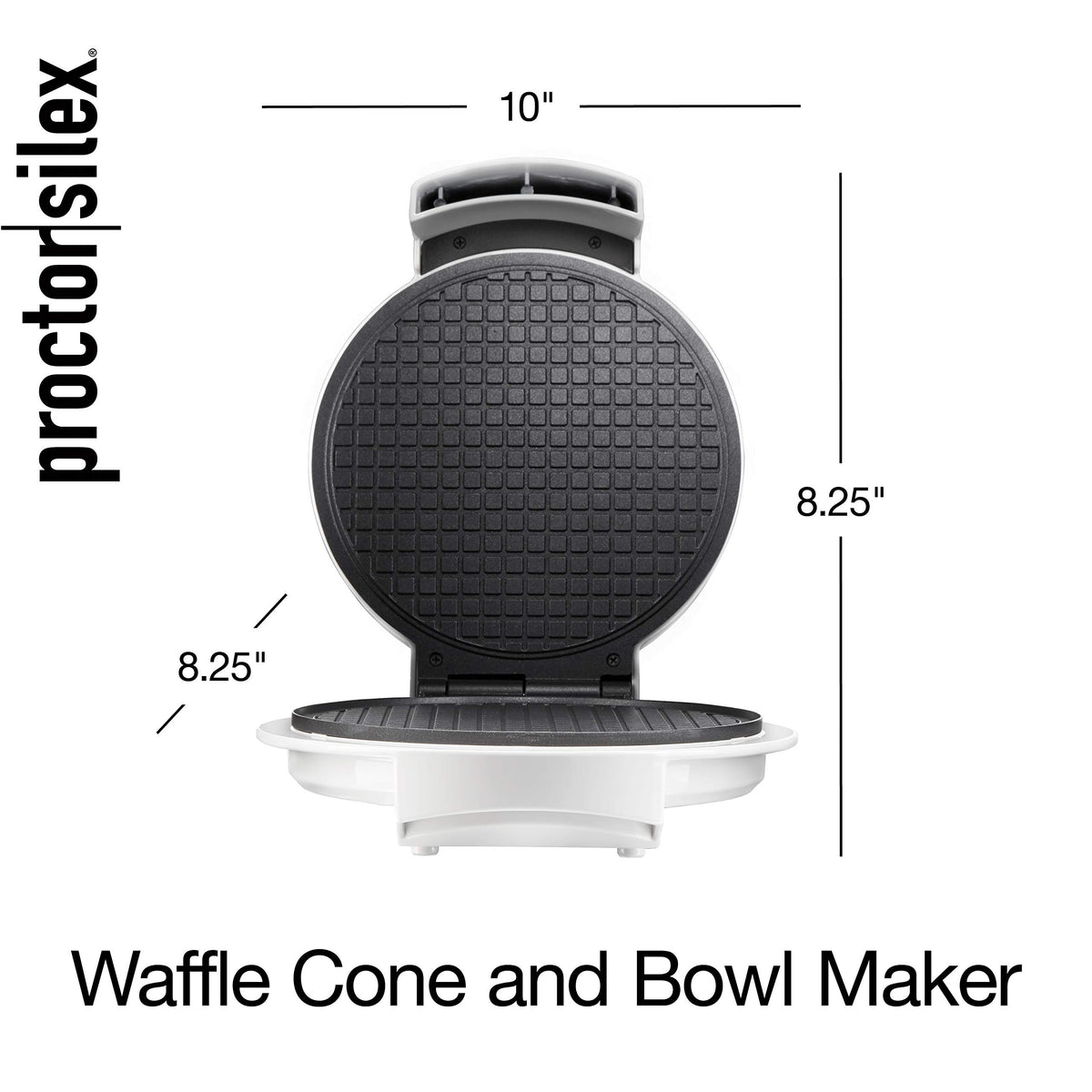 Proctor Silex easy cleanup after making waffles and bowls