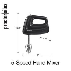 Proctor Silex Easy Mix includes a 3 year limited warranty.