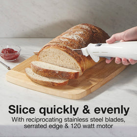Proctor Silex Easy Slice knife cutting foam for DIY projects.