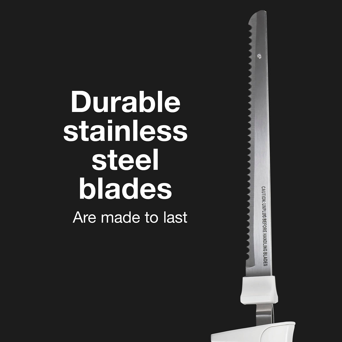 Proctor Silex Easy Slice stainless steel blades durability in use.
