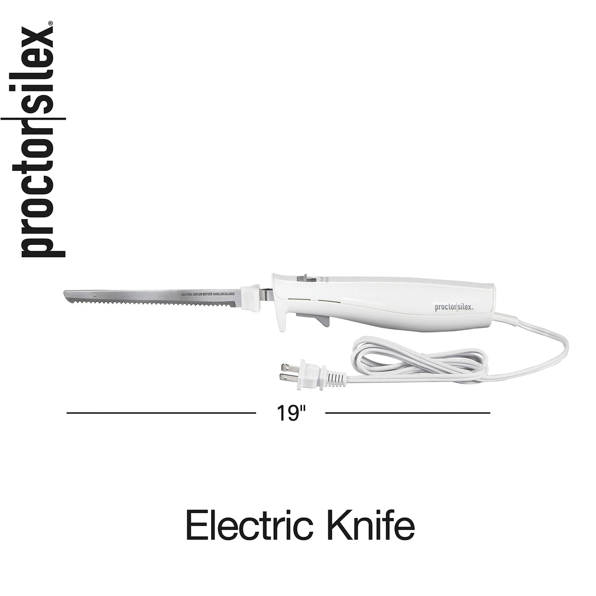 Proctor Silex Easy Slice trigger control for quick operation.