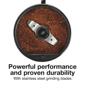 Proctor Silex Fresh Grind handles up to 12 cups for coffee.