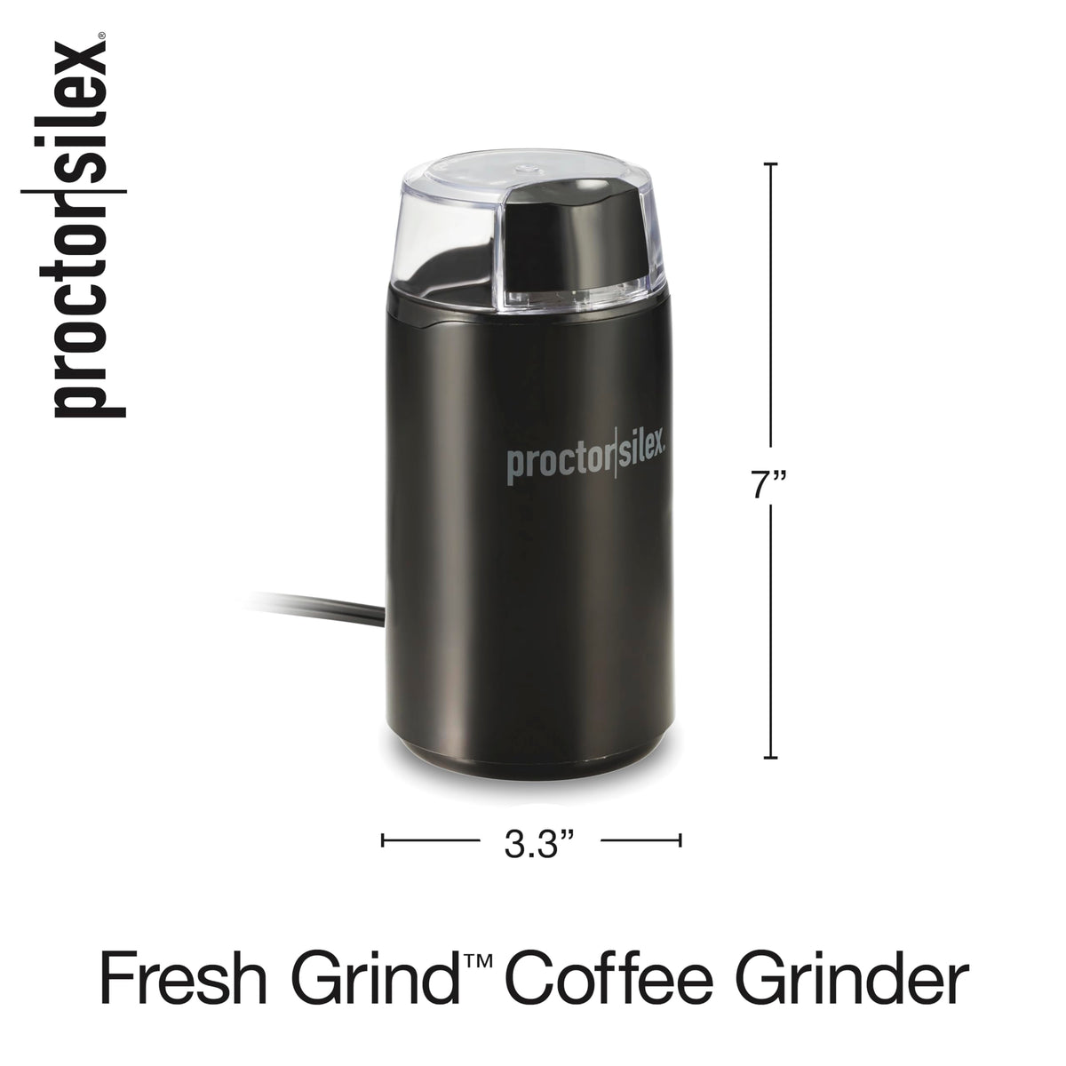 Proctor Silex Fresh Grind seeds like flax and chia grinding.