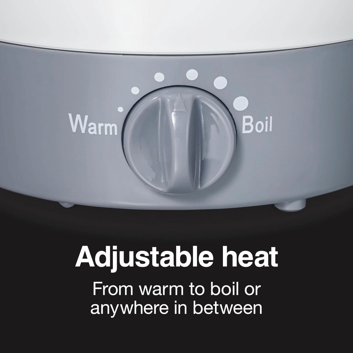 Proctor Silex hot pot spout design promotes easy pouring