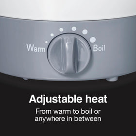 Proctor Silex hot pot spout design promotes easy pouring