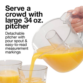 Proctor Silex juicer pulp control dial lets you tailor texture.