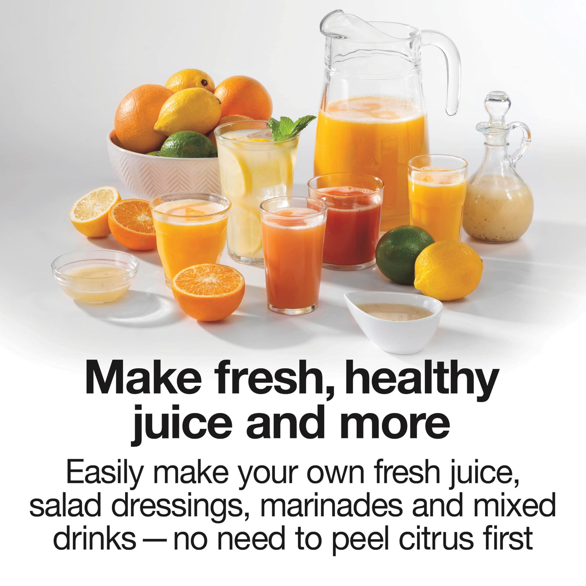 Proctor Silex juicer small reamer enables efficient juice extraction from tiny fruits.