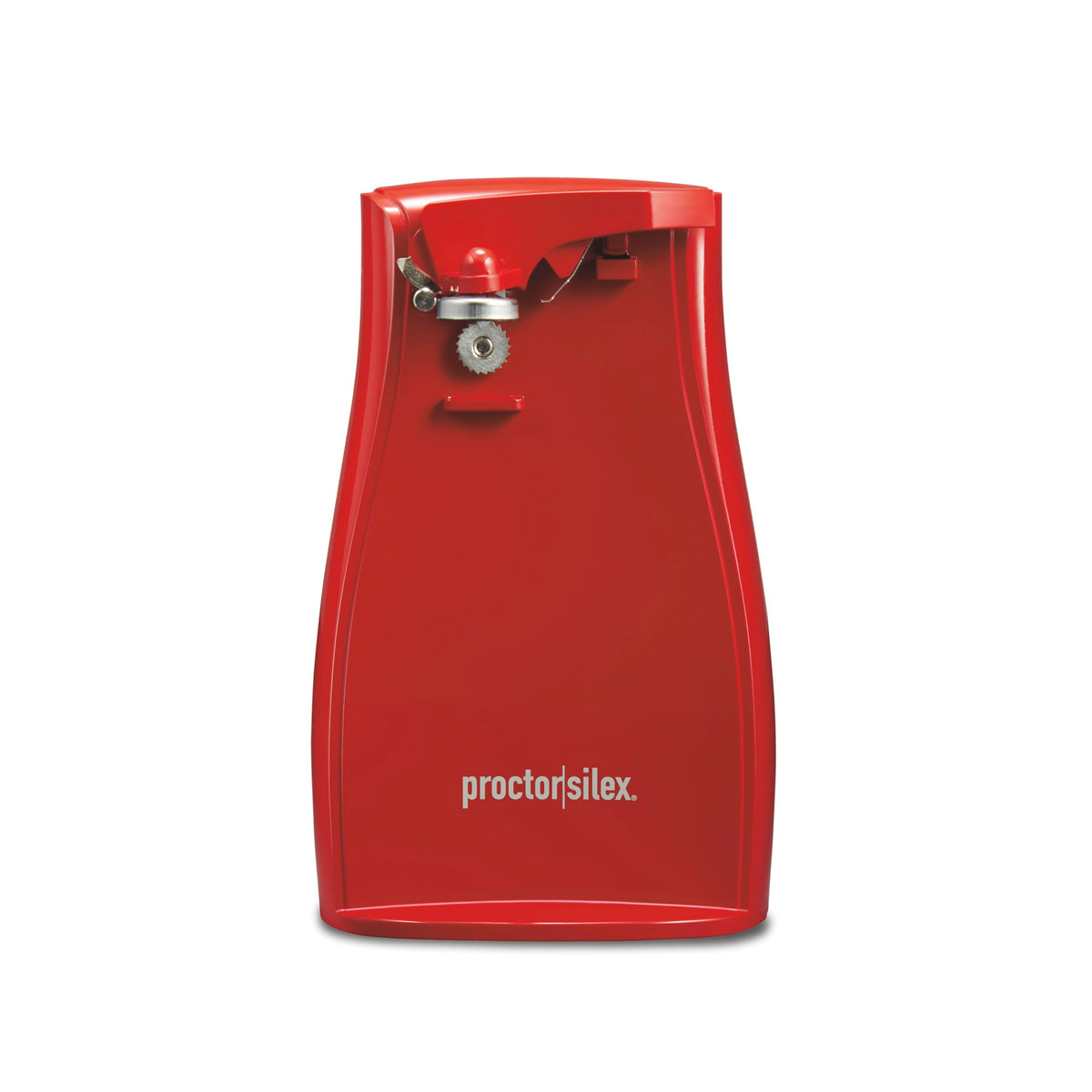 Proctor Silex Power Opener red front view for quick access