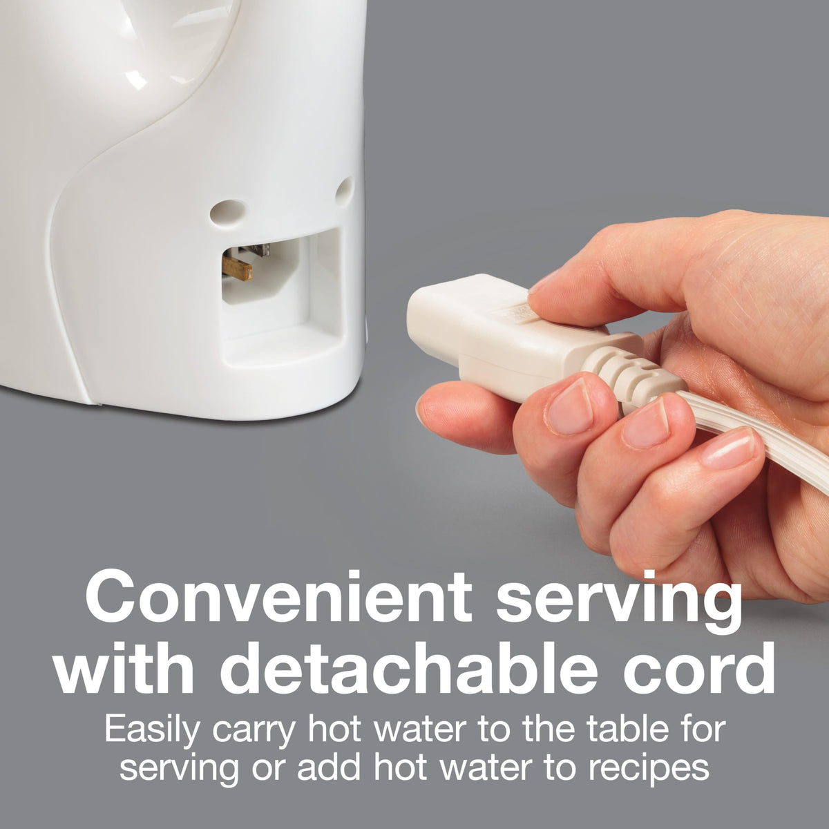 Proctor Silex kettle auto shutoff keeps boiling safe for tea.