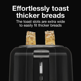 Proctor Silex toaster toast-boost lifts smaller slices for easy retrieval