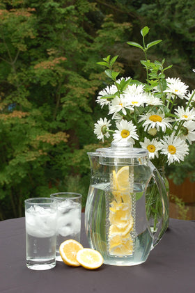 Prodyne Fruit Infusion Pitcher 93oz capacity ideal for gatherings and refills