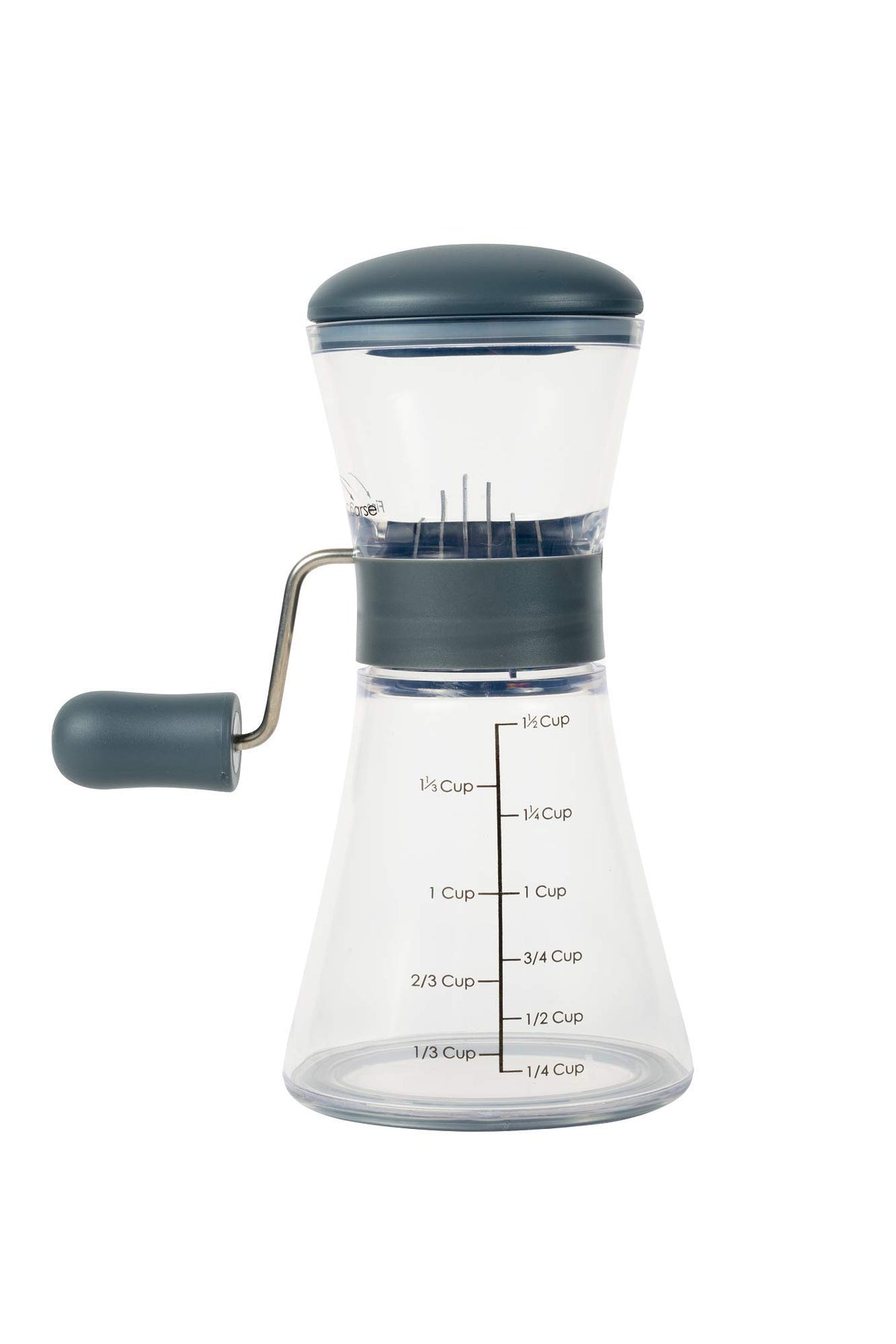 Progressive Prepworks Nut Chopper handles fine to coarse grind for texture control