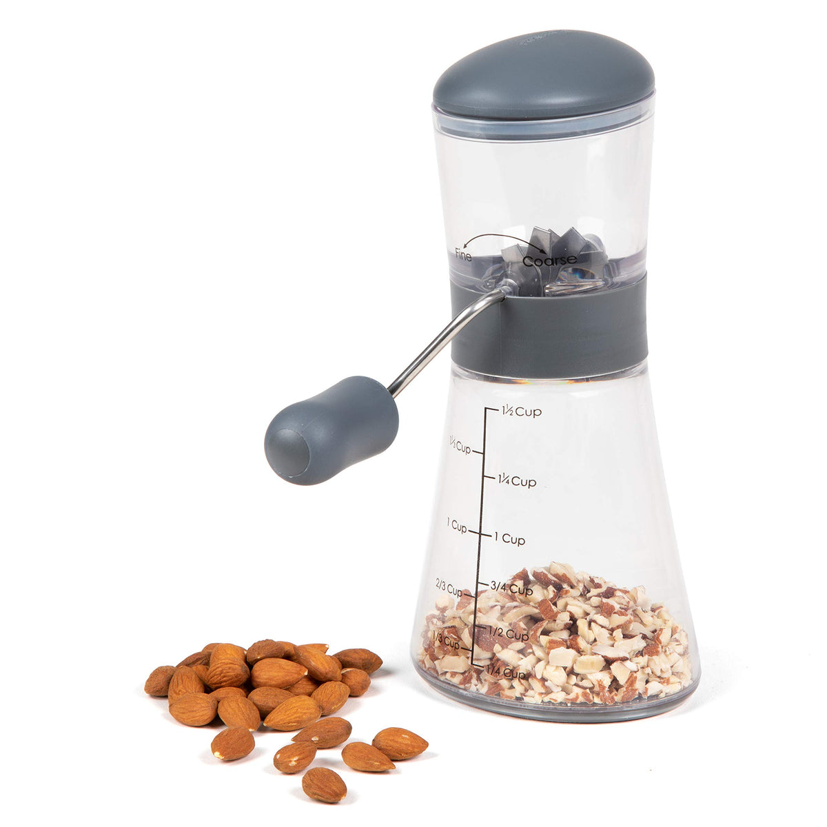 Remove base to chop directly over foods for garnish-ready results