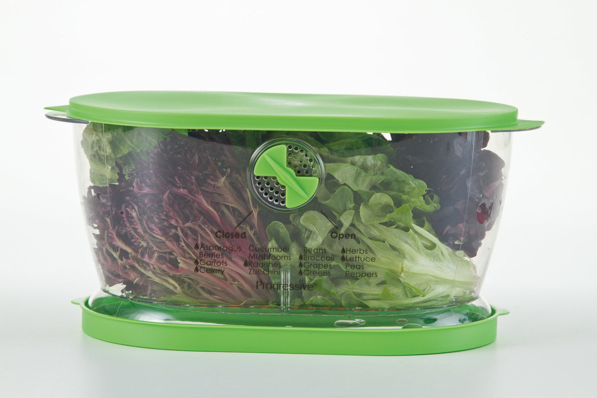 Progressive Lettuce Keeper divider helps separate greens and other produce.