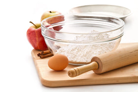 Progressive PrepSolutions Flour Keeper interior highlighting measurement and clean pour