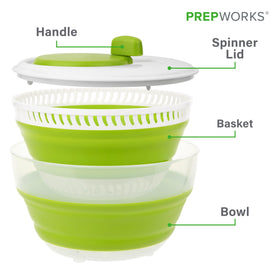 Progressive PrepWorks 3 Qt capacity suits small batch salads