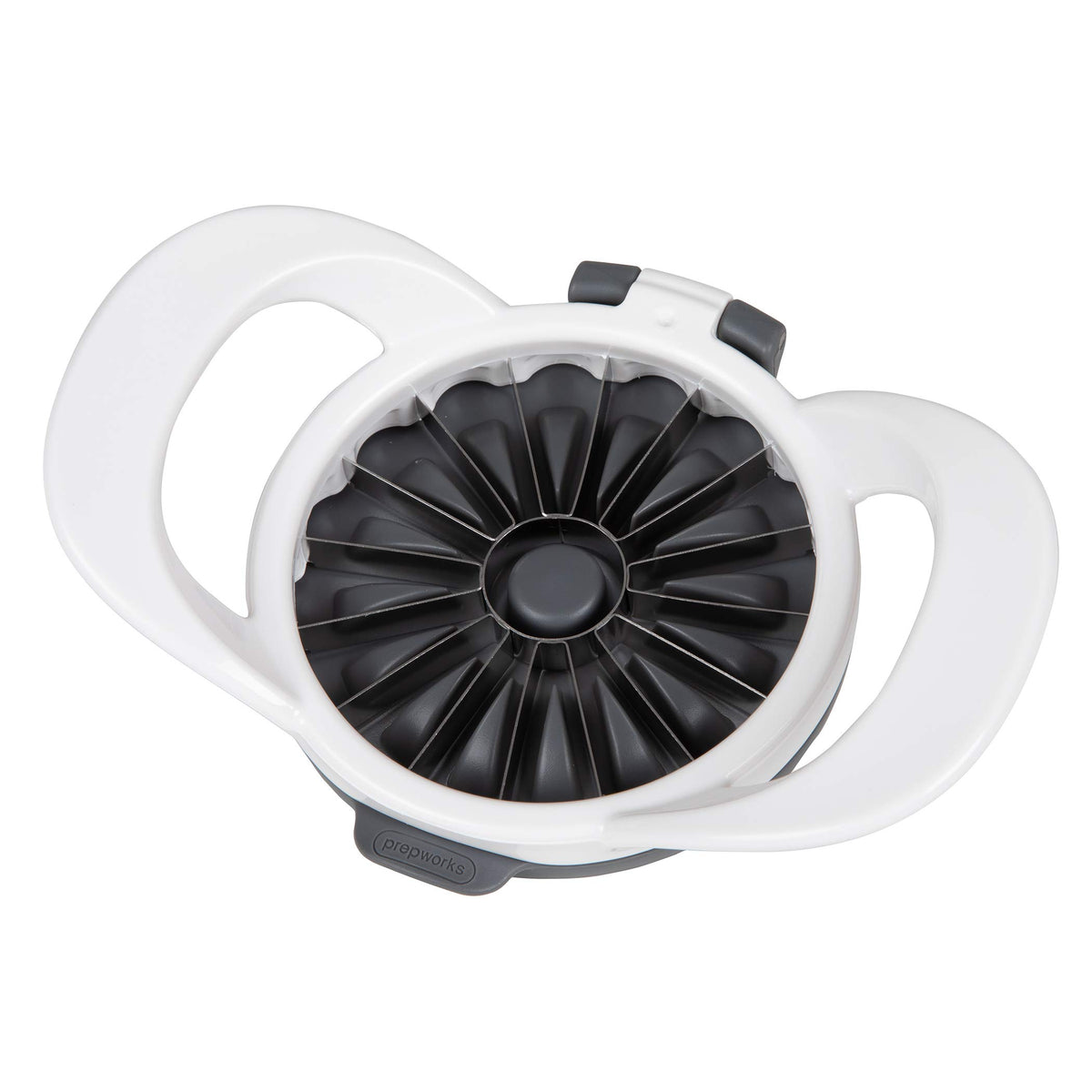 Progressive PrepWorks apple core remover cores apples cleanly while keeping fingers safe.