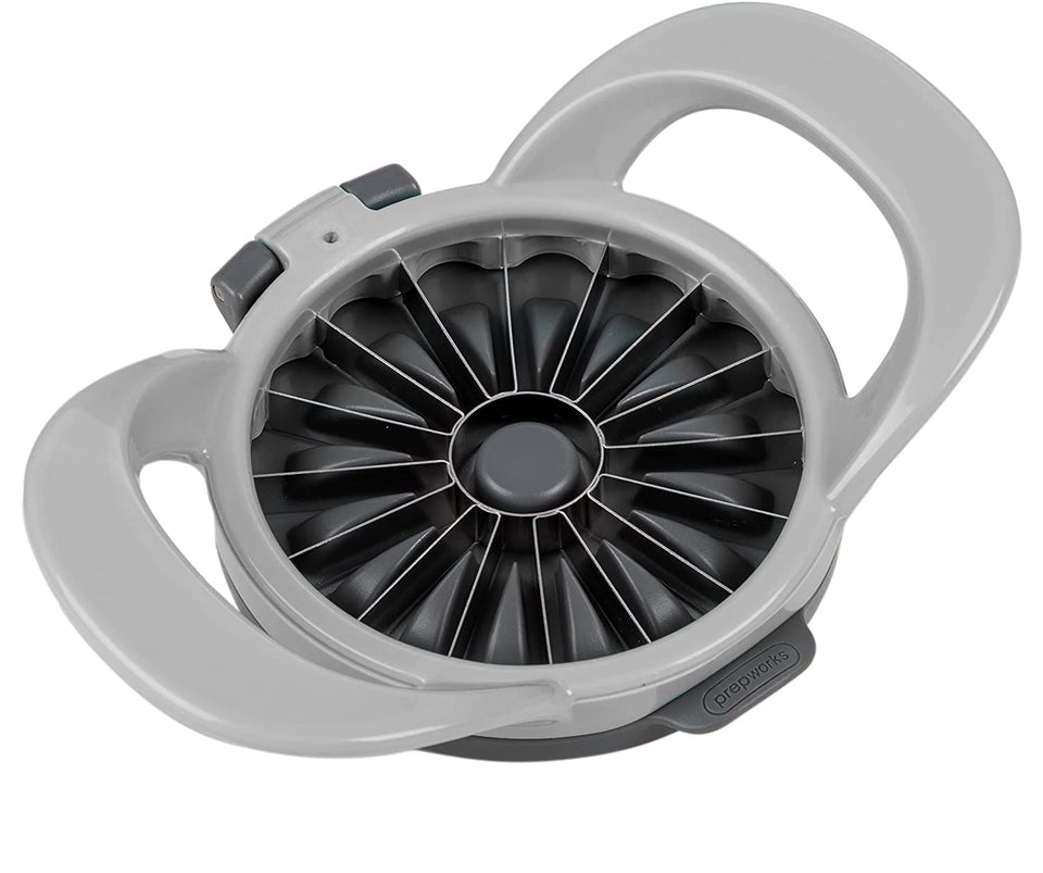 Progressive PrepWorks thin apple slicer with 16 slices for quick healthy snacks.